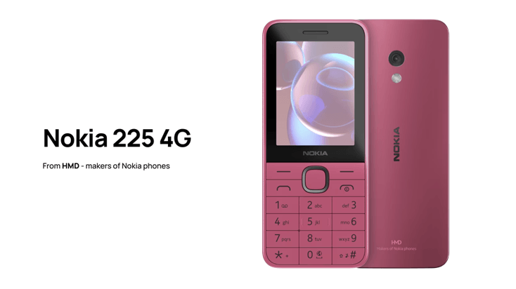 An updated Nokia 225 4G (2024) featuring USB-C and a bigger battery is on the way