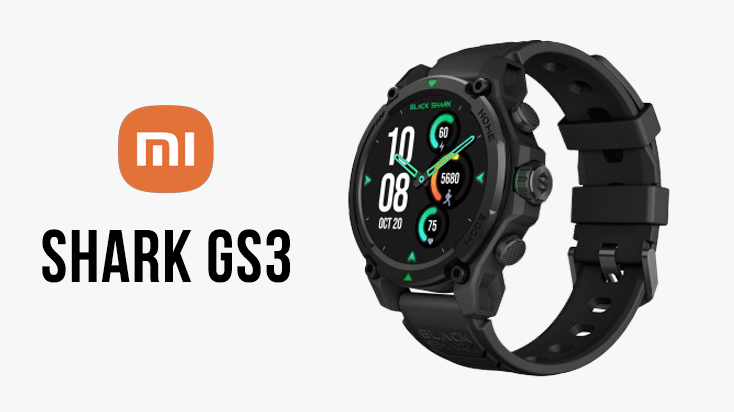 Smartwatch Black Shark GS3 revealed
